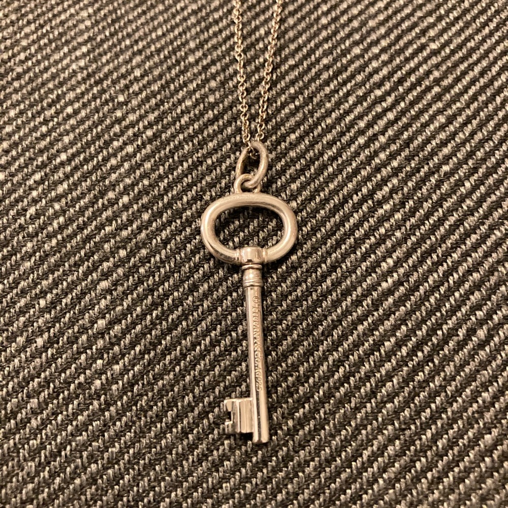 Tiffany & Co. Oval Key Necklace